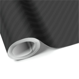 Papel De Regalo Dark Midnight Stripe