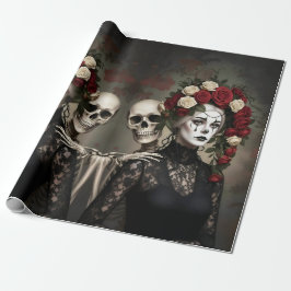 Papel De Regalo Dark Romantic Gothic Design