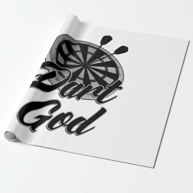 Papel De Regalo Dart God (Desenrollado)