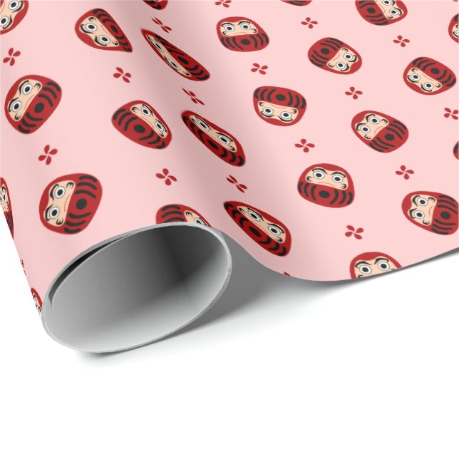 Papel De Regalo Daruma (Esquina del rollo)