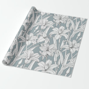 Papel De Regalo Daylilies