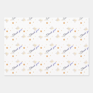 Papel de Regalo de Agradecimiento Estético  Favori