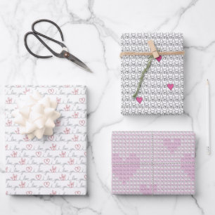 Papel de regalo de amor ASL