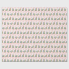Papel de Regalo de Árbol de Invierno