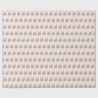 Papel de Regalo de Árbol de Invierno