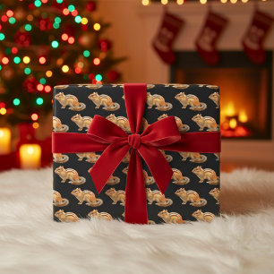 Papel de regalo de ardilla adorable