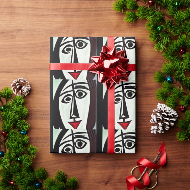 Papel de regalo de arte abstracto (Regalo de vacaciones)