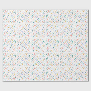 Papel de regalo de baile con confeti