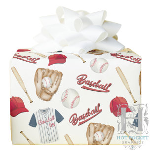 Papel de Regalo de Béisbol