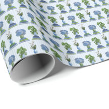 Papel de regalo de Botánicas y Libros