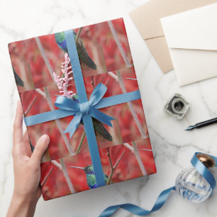 Papel de regalo de brillo iridiscente