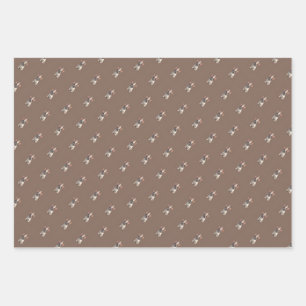 Papel de regalo de Bulldog Francés