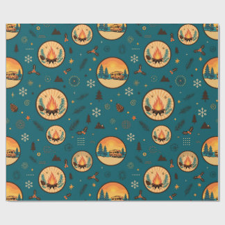 Papel de regalo de campamento navideño Got To Live