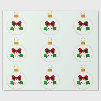 Papel de Regalo de Campana de Navidad