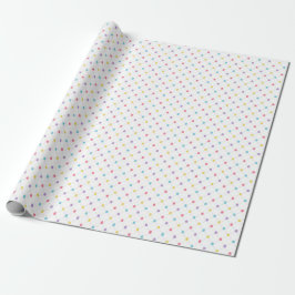 Papel de regalo de celosía de huevo de Pascua past