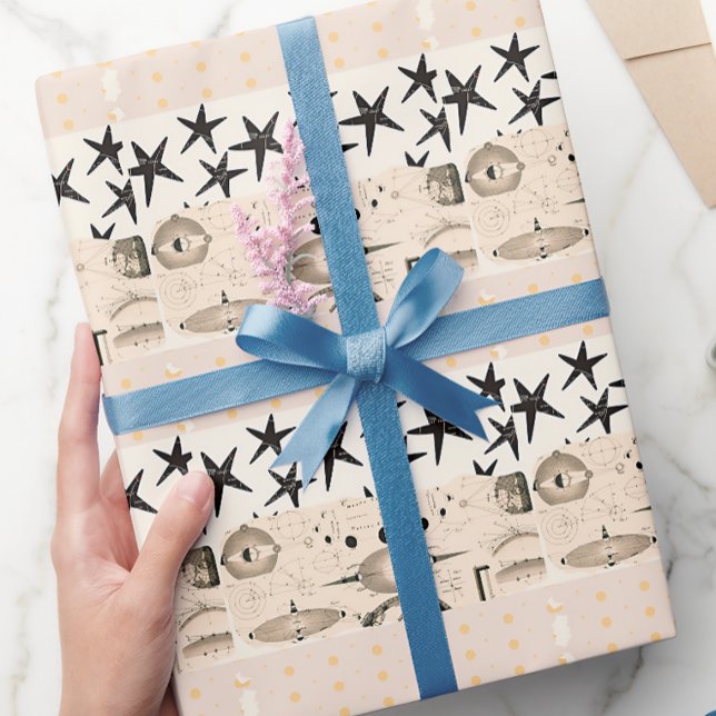 Papel de regalo de ciencia ficción (Subido por el creador)