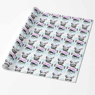 Papel de regalo de conejo de dibujos animados Lo s