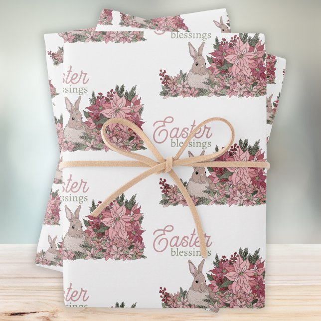 Papel de regalo de conejo de Pascua (Subido por el creador)
