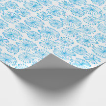 Papel de regalo de copo de nieve