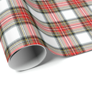 Papel de regalo de cuadros de Navidad