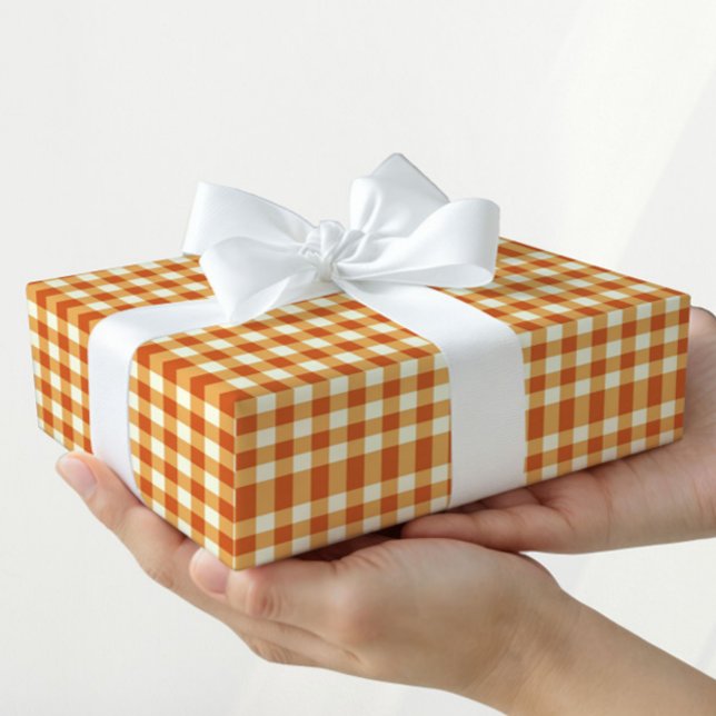 Papel de regalo de cuadros de otoño (Subido por el creador)