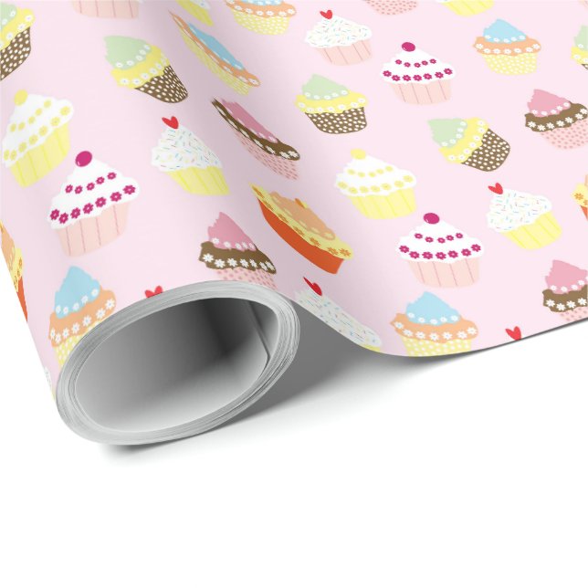 Papel de regalo de cumpleaños con diseño de magdal (Esquina del rollo)