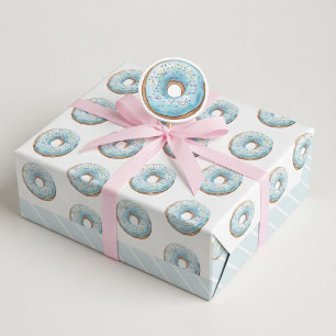 Papel de regalo de cumpleaños con Donut   Donut Du