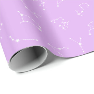 Papel de Regalo de Cumpleaños con Estrellas de la