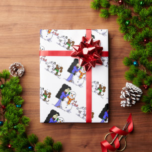 Papel de regalo de cumpleaños de Hanukkah Navidade