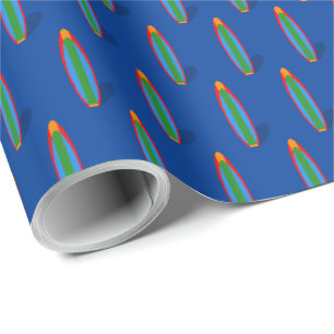 Papel de regalo de cumpleaños feliz con tema de su