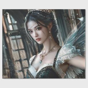 Papel de regalo de cumpleaños inspirado en la danz