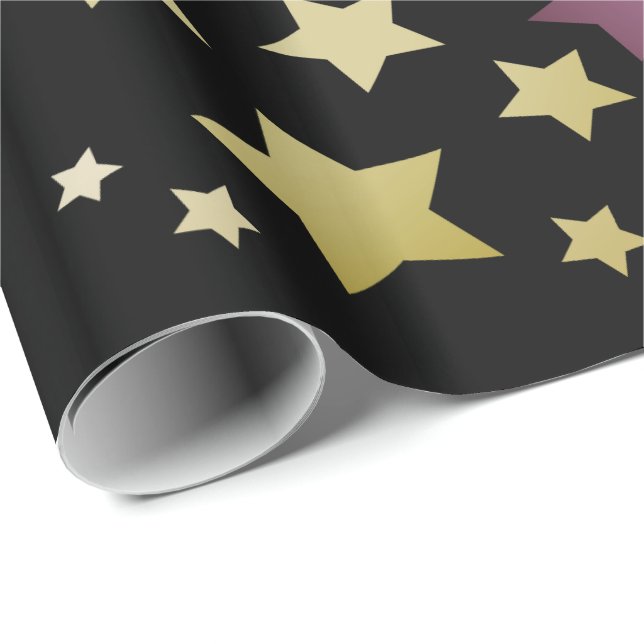 Papel de regalo de cumpleaños para diseñadores (Esquina del rollo)