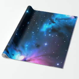 Papel de regalo de cumpleaños Sueños Interestelare