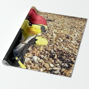 Papel de regalo de Danny Duck el Pirata