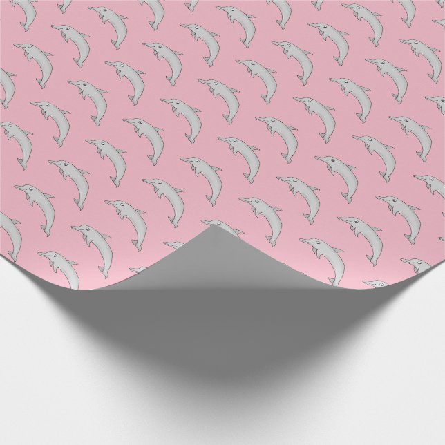 Papel de Regalo de Delfines (Esquina)