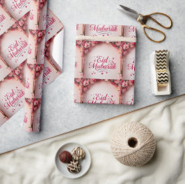 Papel de regalo de Eid EID Mubarak Papel de regalo