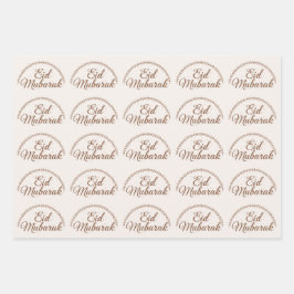 Papel de regalo de Eid EID Mubarak Papel de regalo