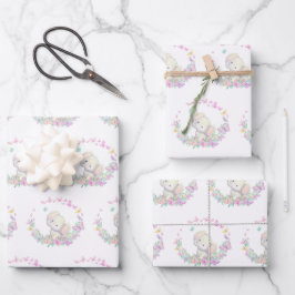 Papel de regalo de elefante, papel de regalo para 