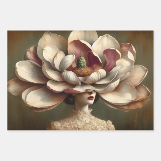 Papel de regalo de envolvimiento de la despensa de (Anverso)