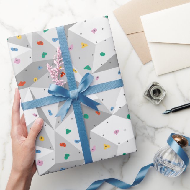 Papel de regalo de escalada en roca, envoltorio de (Regalar)