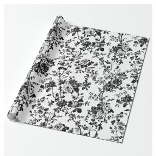 Papel de regalo de fiesta de jardín con estampado