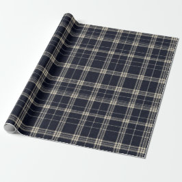 Papel de regalo de fiesta elegante de cuadros de l
