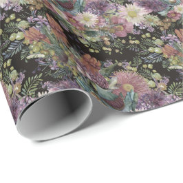Papel de regalo de flores silvestres australianas