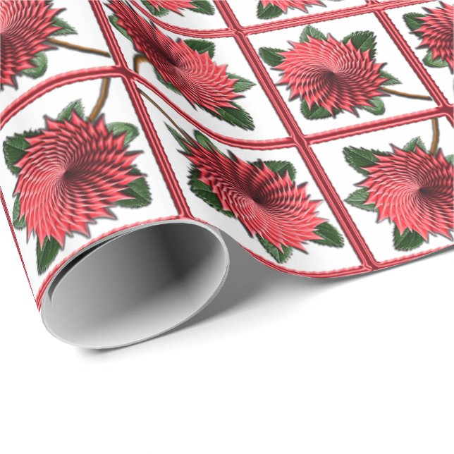 Papel de regalo de Fourway Valentines (Esquina del rollo)