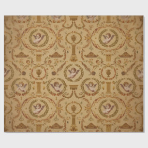Papel de regalo de Fresco del Renacimiento