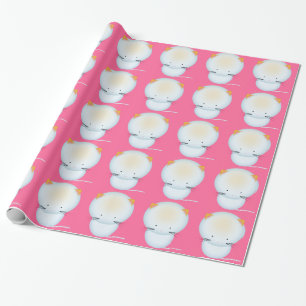 Papel de regalo de gatitos blancos