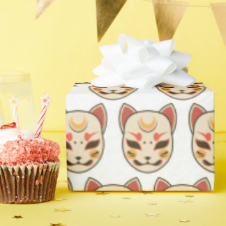 Papel de regalo de gato estético japonés Kawaii li