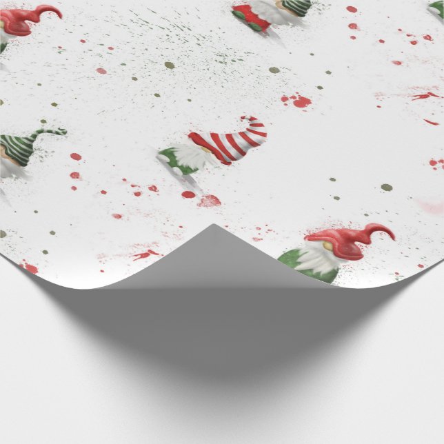 Papel de regalo de gnomos_gran escala (Esquina)