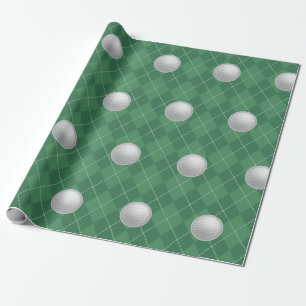 Papel de regalo de golf