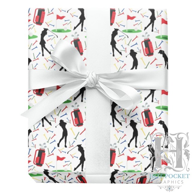 Papel de Regalo de Golf (Mujeres) (Subido por el creador)